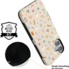71YPgsSfvhL._AC_SL1500_ Casely iPhone 16 Plus Case | Hoppy Garden | Spring Things | Bold Protective Design | Compatible with MagSafe