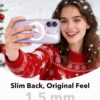 71YUkUwZ1oL._AC_SL1500_ ESR for iPhone 17 Case, Camera Control Cover, Compatible with MagSafe, Shockproof Military-Grade Protection, Magnetic Phone Case for iPhone 17, Classic Hybrid Case, Santa Skater