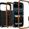71ZGy5w2CJL._AC_SL1500_ OtterBox iPhone 17 Pro (Only) - Defender Series Case - Black Chateau (Black & Orange) - Snaps on MagSafe - Tough - Rugged & Durable