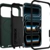 71auEywcjEL._AC_SL1500_ OtterBox iPhone 17 Pro Max (Only) - Defender Series Case - Roasted Cashew Mist (Green & Black) - Snaps on MagSafe - Tough - Rugged & Durable