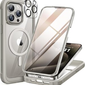71bFV5ZmRXL._AC_SL1500_ elago for iPhone 17 Pro Max Case, Premium Magnetic Silicone Case, Compatible with MagSafe, Liquid Silicone Material, Protective Cover, Shockproof, Slim Phone, 6.9 inch (Deep Lavender)