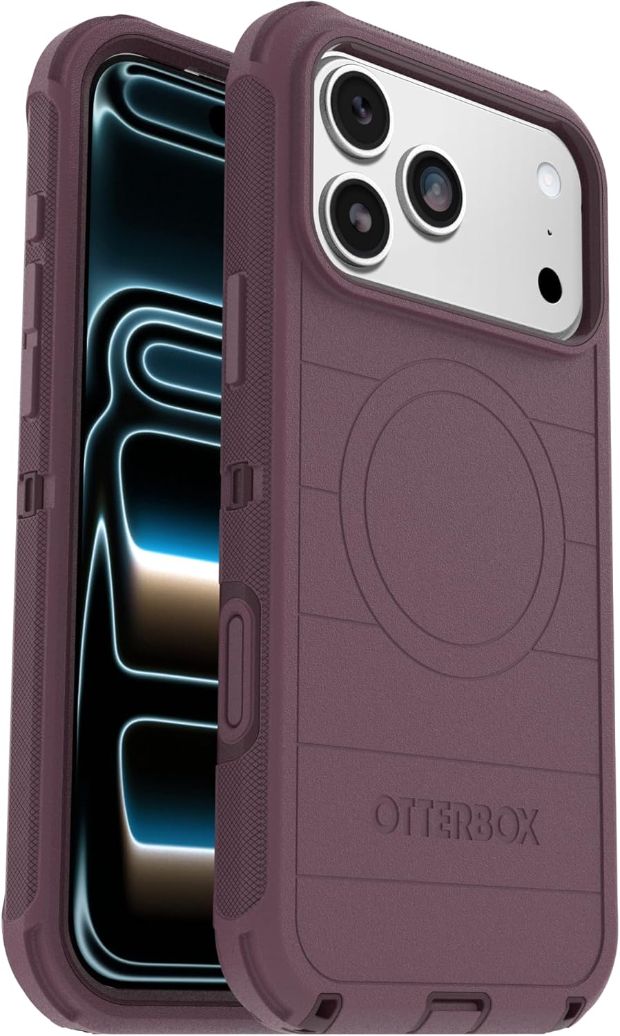 71bfO-Mc-7L._AC_SL1500_ OtterBox iPhone 17 Pro Max Defender Pro Series Case - Purple Mystery - Tough, Rugged & Durable iPhone Case, Snaps on MagSafe