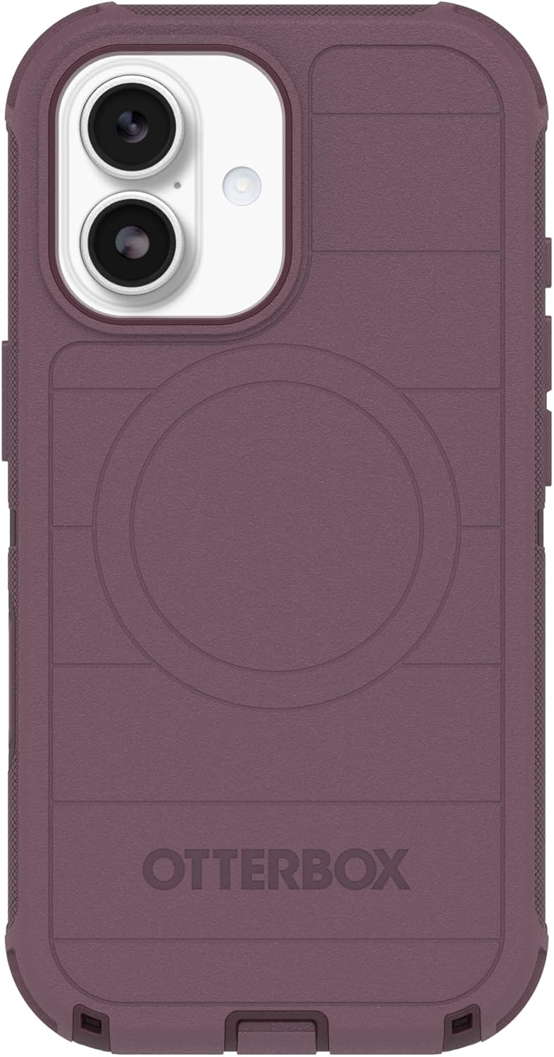 71byjcl5DBL._AC_SL1500_ OtterBox iPhone 17 Defender Pro Series Case - Purple Mystery - Tough, Rugged & Durable iPhone Case, Snaps on MagSafe
