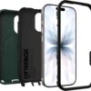 71cQKv1isiL._AC_SL1500_ OtterBox iPhone 17 (Only) - Defender Series Case - Roasted Cashew Mist (Green & Black) - Snaps on MagSafe - Tough - Rugged & Durable