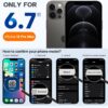 Miracase Compatible with iPhone 12 Pro Max Case, [Soft Anti-Scratch Microfiber Lining], Liquid Silicone Case Gel Rubber Shockproof Drop Protection Phone Case for 12 Pro Max, Midnight Green