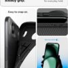 Spigen for iPhone Air Case, Liquid Air [TPU Covered Camera Control] [No Magnet Ring] [Military-Grade Protection] - Matte Black
