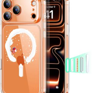 ESR for iPhone 17 Pro Max Case, Camera Control Cover, Compatible with MagSafe, Shockproof Military-Grade Protection, Magnetic Phone Case for iPhone 17 Pro Max, Classic Hybrid Case, Frosted Blue