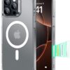 71dqJVjBJUL._AC_SL1500_ ESR for iPhone 16 Pro Case, Camera Control Cover, Compatible with MagSafe, Shockproof Military-Grade Protection, Magnetic Phone Case for iPhone 16 Pro, Classic Hybrid Case, Frosted Clear