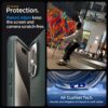Spigen Liquid Air Designed for iPhone 15 Pro Max Case (2023) [Military-Grade Protection] - Abyss Green