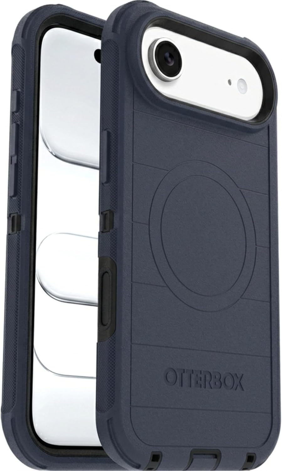 71eNet-xDwL._AC_SL1500_ OtterBox iPhone Air (Only) - Defender Series Case - Vintage Indigo Dream (Blue & Black) - Snaps on MagSafe - Tough - Rugged & Durable - Multi-Layer - Impact Absorbing iPhone Case
