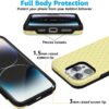 71eiUXE2UsL._AC_SL1500_ Casely iPhone 16 Pro Case | On the Dot | Yellow Polka Dot | Bold Protective Design | Compatible with MagSafe
