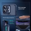 71eju6baECL._AC_SL1500_ ESR for iPhone 17 Case, Camera Control Cover, Compatible with MagSafe, Shockproof Military-Grade Protection, Magnetic Phone Case for iPhone 17, Classic Hybrid Case, Frosted Blue