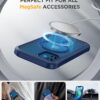 Miracase Magnetic for iPhone 12 mini Case, [360 Full-Body Protection & Complete Camera Guard], Drop & Scratch-Resistant, Shockproof, Stylish Clear iPhone Case, iPhone 12 mini Cover, Blue