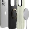 71fJZ4xVKeL._AC_SL1500_ Casely iPhone 13 Pro Case | The Boyfriend Collection | Linen Stripe | Bold Protective Design | Compatible with MagSafe