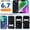 Miracase Magnetic for iPhone 14 Plus Case, [Soft Anti-Scratch Microfiber Lining], Compatible with MagSafe, Silicone Shockproof Protection Phone Case for iPhone 14 Plus,Light Purple