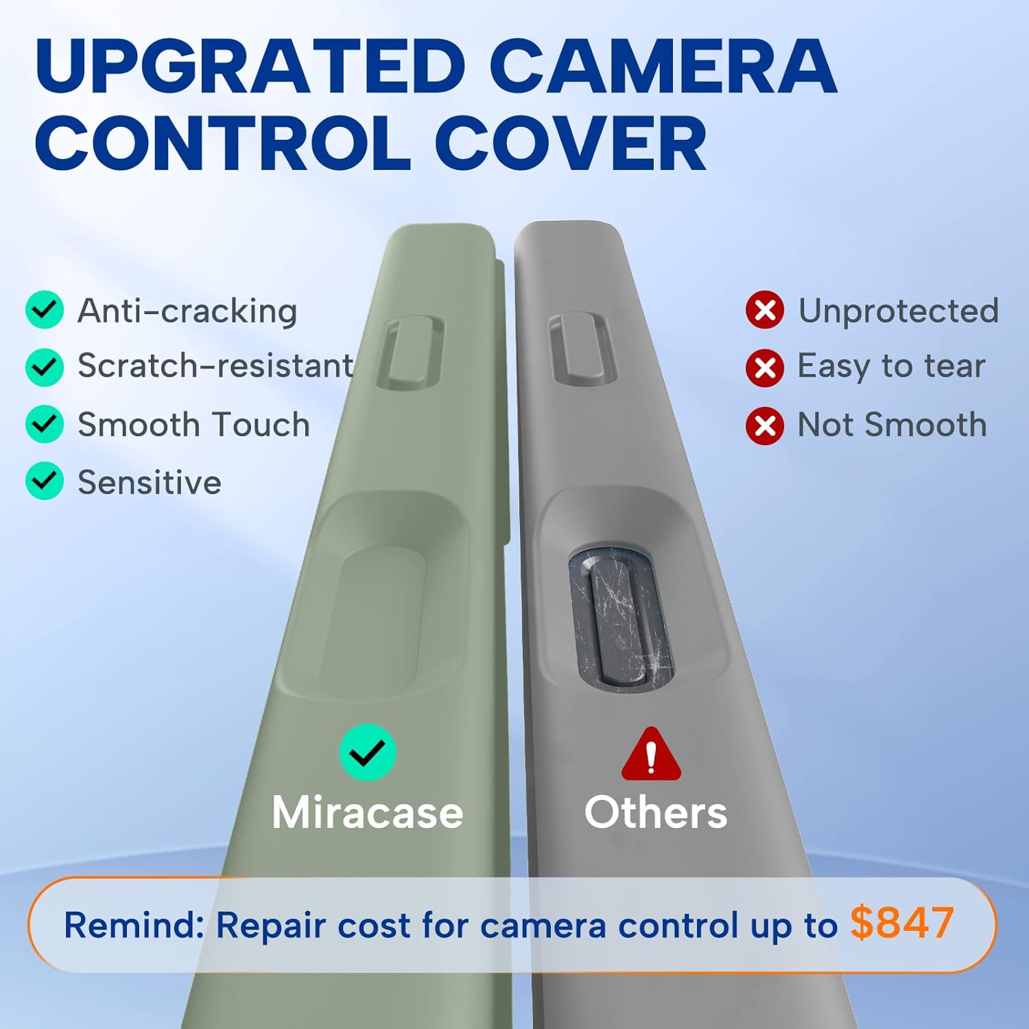 71gDytry8bL._AC_SL1500_ Miracase Magnetic for iPhone 17 Pro Max Case, Compatible with MagSafe, Integrated Silicone Camera Control Cover, 3.0mm Thicken Shockproof Drop Protection Phone Case for 17 ProMax, Patina Green