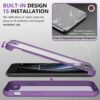 71gPvM-A95S._AC_SL1200_ Miracase Crossbody Phone Lanyard Cases, Clip and Go Strap for iPhone SE, Adjustable Crossbody Cell Belt with Zippered Pouch, Neck Shoulder Cell Lanyard for Women, Purple