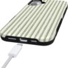 71gVURQJUL._AC_SL1500_ Casely iPhone 16 Case | Linen Stripe | The Boyfriend Collection | Bold Protective Design | Compatible with MagSafe