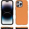 71gvfT0EW0L._AC_SL1500_ Casely iPhone 16 Pro Case | On the Dot | Orange Polka Dot | Bold Protective Design | Compatible with MagSafe