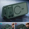 71hFGmTJqL._AC_SL1500_ ESR for iPhone 17 Pro Case, Camera Control Cover, Compatible with MagSafe, Shockproof Military-Grade Protection, Magnetic Phone Case for iPhone 17 Pro, Classic Hybrid Case, Frosted Green
