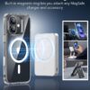 71hYkGLeZbL._AC_SL1500_ ESR for iPhone 16 Case, Camera Control Cover, Compatible with MagSafe, Shockproof Military-Grade Protection, Magnetic Phone Case for iPhone 16, Classic Hybrid Case, Clear