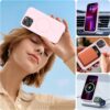 Miracase Magnetic for iPhone 13 Pro Case, [Soft Anti-Scratch Microfiber Lining], Compatible with MagSafe, Liquid Silicone Shockproof Drop Protection Phone Case for 13 Pro, Sand Pink