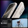 Spigen Liquid Air Designed for iPhone 16 Pro Case [NOT Compatible with MagSafe], [Military-Grade Protection] - Natural Titanium