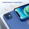 71kIKJA4f6L._AC_SL1500_ Miracase Compatible with iPhone 12 Case and iPhone 12 Pro Case, Liquid Silicone Gel Rubber Full Body Protection Shockproof Drop Protection Phone Case for iPhone 12/12 Pro 6.1 inch, Sky Blue