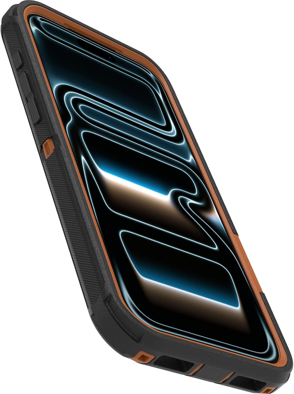 71kXpFUXhtL._AC_SL1500_ OtterBox iPhone 17 Pro Max (Only) - Defender Series Case - Black Chateau (Black & Orange) - Snaps on MagSafe - Tough - Rugged & Durable