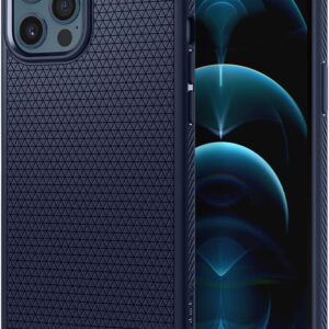 Spigen for iPhone 17 Pro Case, Liquid Air [TPU Covered Camera Control] [No Magnet Ring] [Military-Grade Protection] - Natural Titanium
