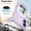 71knqOlns7L._AC_SL1500_ ESR for iPhone 17 Case, Camera Control Cover, Compatible with MagSafe, Shockproof Military-Grade Protection, Magnetic Phone Case for iPhone 17, Classic Hybrid Case, Christmas Globe