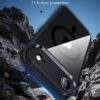 71lIP75gBrL._AC_SL1500_ ESR for iPhone Air Case, Camera Control Cover, Compatible with MagSafe, Shockproof Military-Grade Protection, Magnetic Phone Case for iPhone Air, Classic Hybrid Case, Clear Black