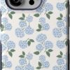 71lRSkY2uQL._AC_SL1500_ Casely iPhone 14 Pro Case | Nantucket Cottage | Blue Hydrangea | Bold Protective Design | Compatible with MagSafe