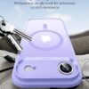 ESR for iPhone Air Case, Camera Control Cover, Compatible with MagSafe, Shockproof Military-Grade Protection, Magnetic Phone Case for iPhone Air, Classic Hybrid Case, Frosted Purple