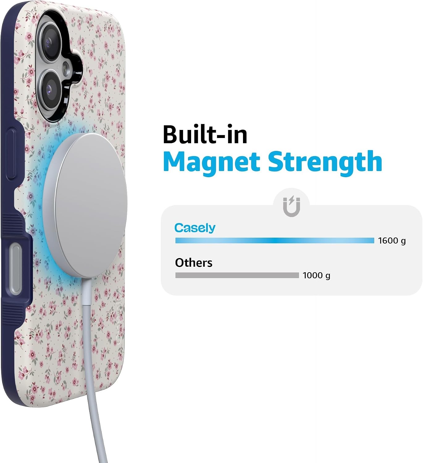 71lcJNTJdYL._AC_SL1500_ Casely iPhone 17 Case | Cottage Charm | Cottagecore | Bold Protective Design | Compatible with MagSafe