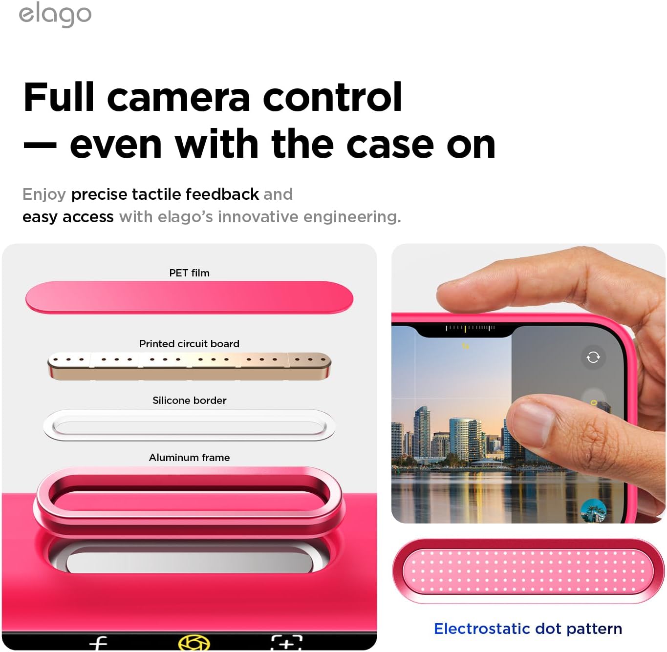 71mMFVvzOxL._AC_SL1500_ elago for iPhone 17 Pro Max Case, Premium Magnetic Silicone Case, Compatible with MagSafe, Liquid Silicone Material, Protective Cover, Shockproof, Slim Phone, 6.9 inch (Ice Red)
