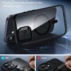 71mfHO8XJgL._AC_SL1500_ ESR for iPhone 16 Plus Case, Camera Control Cover, Compatible with MagSafe, Shockproof Military-Grade Protection, Magnetic Phone Case for iPhone 16 Plus, Classic Hybrid Case, Clear Black