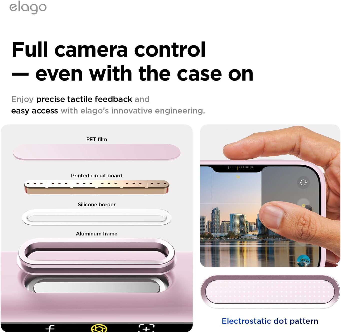 71mkrytGiPL._AC_SL1500_ elago for iPhone 17 Pro Max Case, Premium Magnetic Silicone Case, Compatible with MagSafe, Liquid Silicone Material, Protective Cover, Shockproof, Slim Phone, 6.9 inch (Light Lilac)