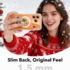 71mwIqkgUhL._AC_SL1500_ ESR for iPhone 17 Pro Case, Camera Control Cover, Compatible with MagSafe, Shockproof Military-Grade Protection, Magnetic Phone Case for iPhone 17 Pro, Classic Hybrid Case, Christmas Globe