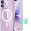 ESR for iPhone 17 Case, Camera Control Cover, Compatible with MagSafe, Shockproof Military-Grade Protection, Magnetic Phone Case for iPhone 17, Classic Hybrid Case, Clear