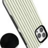 71o0VJD1cWL._AC_SL1500_ Casely iPhone 13 Pro Max Case | Linen Stripe | The Boyfriend Collection | Bold Protective Design | Compatible with MagSafe