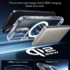 ESR for iPhone 17 Case, Camera Control Cover, Compatible with MagSafe, Shockproof Military-Grade Protection, Magnetic Phone Case for iPhone 17, Classic Hybrid Case, Clear