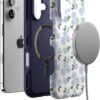 71oK9Tw7zML._AC_SL1500_ Casely iPhone 17 Case | Nantucket Cottage | Blue Hydrangea | Bold Protective Design | Compatible with MagSafe