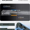 Spigen for iPhone 17 Pro Case, Liquid Air [TPU Covered Camera Control] [No Magnet Ring] [Military-Grade Protection] - Abyss Green