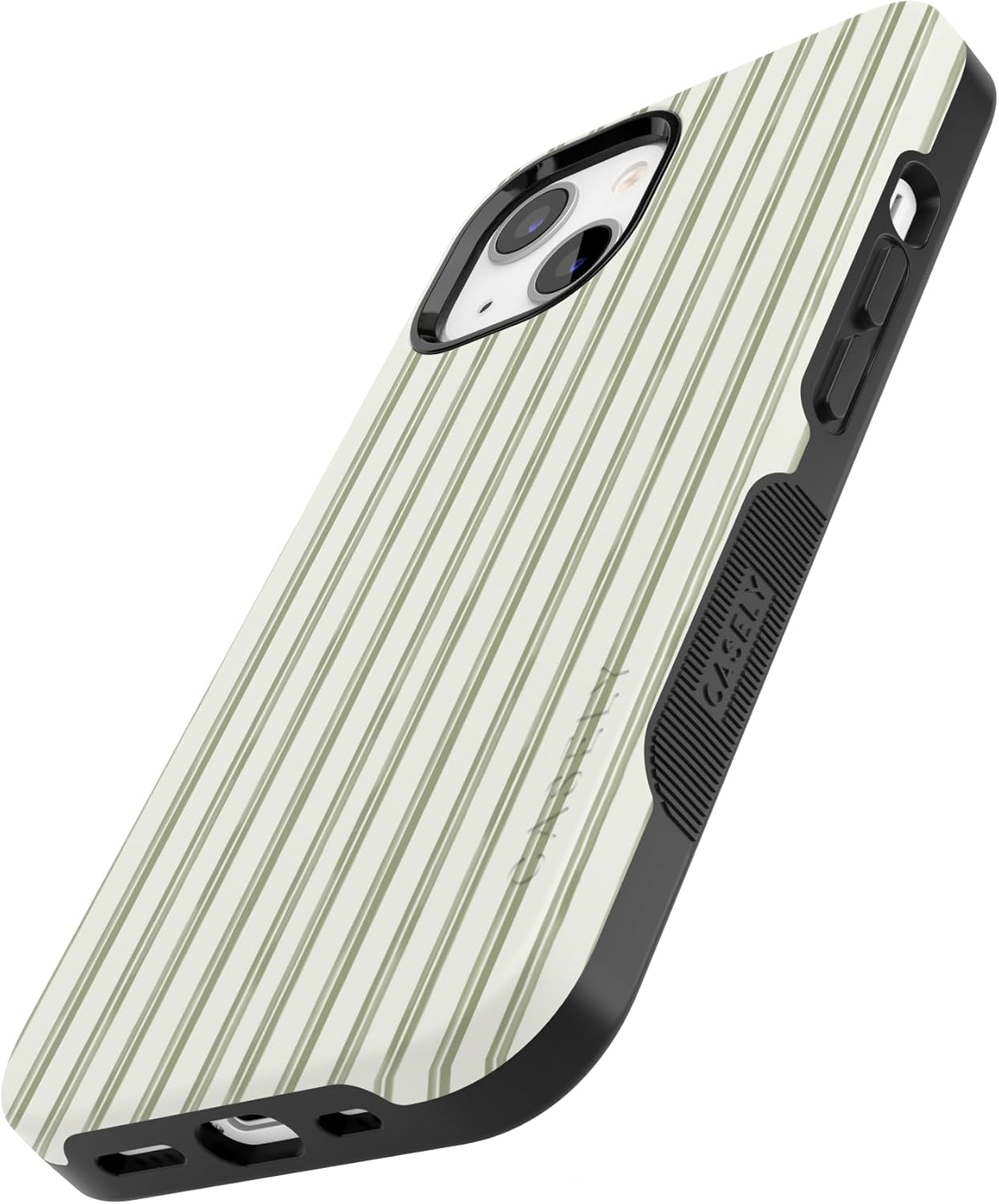 71pD1ER7RkL._AC_SL1500_ Casely iPhone 13 Case | Linen Stripe | The Boyfriend Collection | Bold Protective Design | Compatible with MagSafe