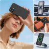 71pbnEBboqL._AC_SL1500_ Miracase Magnetic for iPhone 17 Case, Compatible with MagSafe, Integrated Silicone Camera Control Cover, Shockproof Drop Protection Phone Case for 17,Black