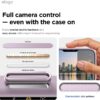 elago for iPhone 17 Pro Case, Premium Magnetic Silicone Case, Compatible with MagSafe, Liquid Silicone Material, Protective Cover, Shockproof, Slim Phone, 6.3 inch (Soft Purple)