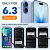 71qYdoWhuiL._AC_SL1500_ Miracase Magnetic for iPhone 17 Case, Compatible with MagSafe, Integrated Silicone Camera Control Cover, 3.0mm Thicken Shockproof Drop Protection Phone Case for 17,Chocolate