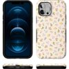 71qniwOEdAL._AC_SL1500_ Casely iPhone 12 Pro Max Case | Ditsy Floral | Tiny Flowers | Bold Protective Design | Compatible with MagSafe