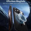 71r5lNIAMIL._AC_SL1500_ ESR for iPhone 16 Pro Case, Camera Control Cover, Compatible with MagSafe, Shockproof Military-Grade Protection, Magnetic Phone Case for iPhone 16 Pro, Classic Hybrid Case, Clear Black